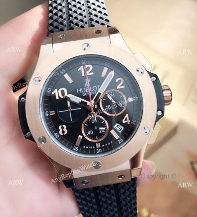 Replica Hublot Big Bang Tutti Frutti Rose Gold Chronograph Watch AAA Quality